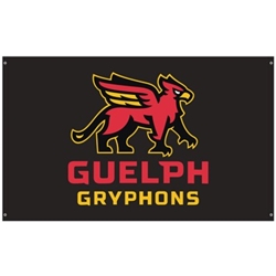 Gryphon Athletic Flag - Black