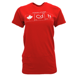 UOfG CDN Tee - Red