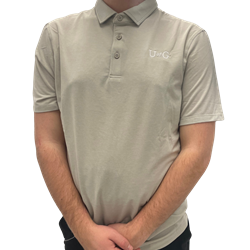 lululemon UofG Evolution Short Sleeve Polo - Dove Grey