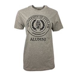Alumni Circlecrest Tee - Grey