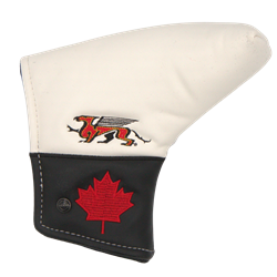 Gryphons Blade Putter Cover "Oh Canada" - White & Red