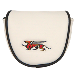 Gryphons Mallet Putter Cover "Oh Canada" - White & Red