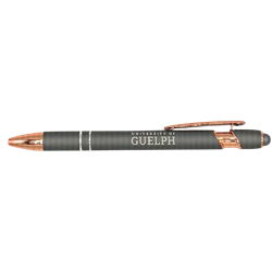 Crested Stylus Pen - Silver