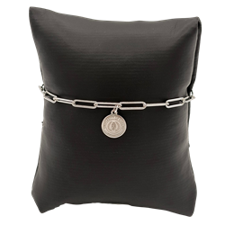 Sterling Silver Insignia Charm Bracelet