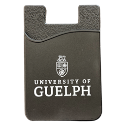 Stick-On Phone Wallet - Black