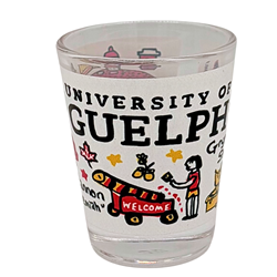 Cityscape Shot Glass