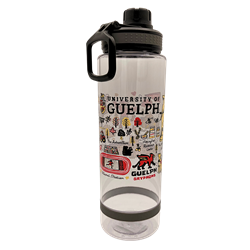 Cityscape Water Bottle - 34oz