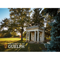 Portico Fridge Magnet 3.5" X 2.5"