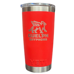 Guelph Gryphons 20 oz Yeti Tumbler - Red
