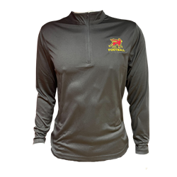 Football Performance 1/4 Zip - Black