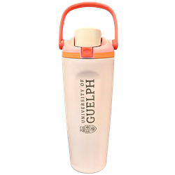 Lawrence 30 oz Water Bottle - Rose Quartz