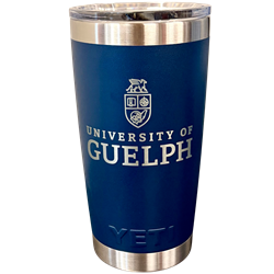 Crested 20 oz Yeti Tumbler - Navy