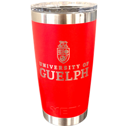 Crested 20 oz Yeti Tumbler - Red