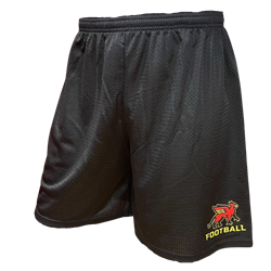 Football 7" Mesh Shorts - Black
