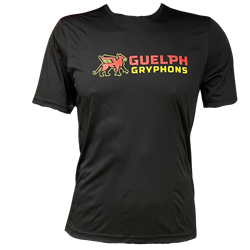Horizontal Performance Tee - Black