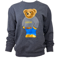 Bear Crew - Heathered Navy