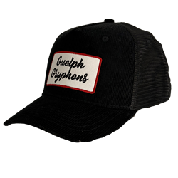 Gryphons Corduroy Trucker Hat - Black