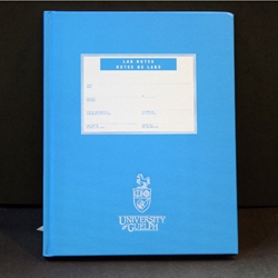 Blue UofG Lab Note Book