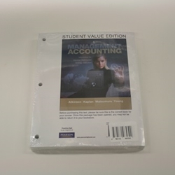 MANAGEMENT ACCOUNTING LOOSELEAF PACKAGE