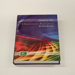 OPERATIONS RESEARCH : AN INTRODUCTION