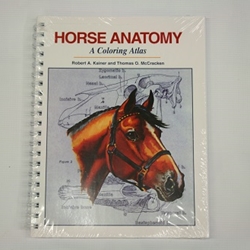 HORSE ANATOMY : A COLOURING ATLAS